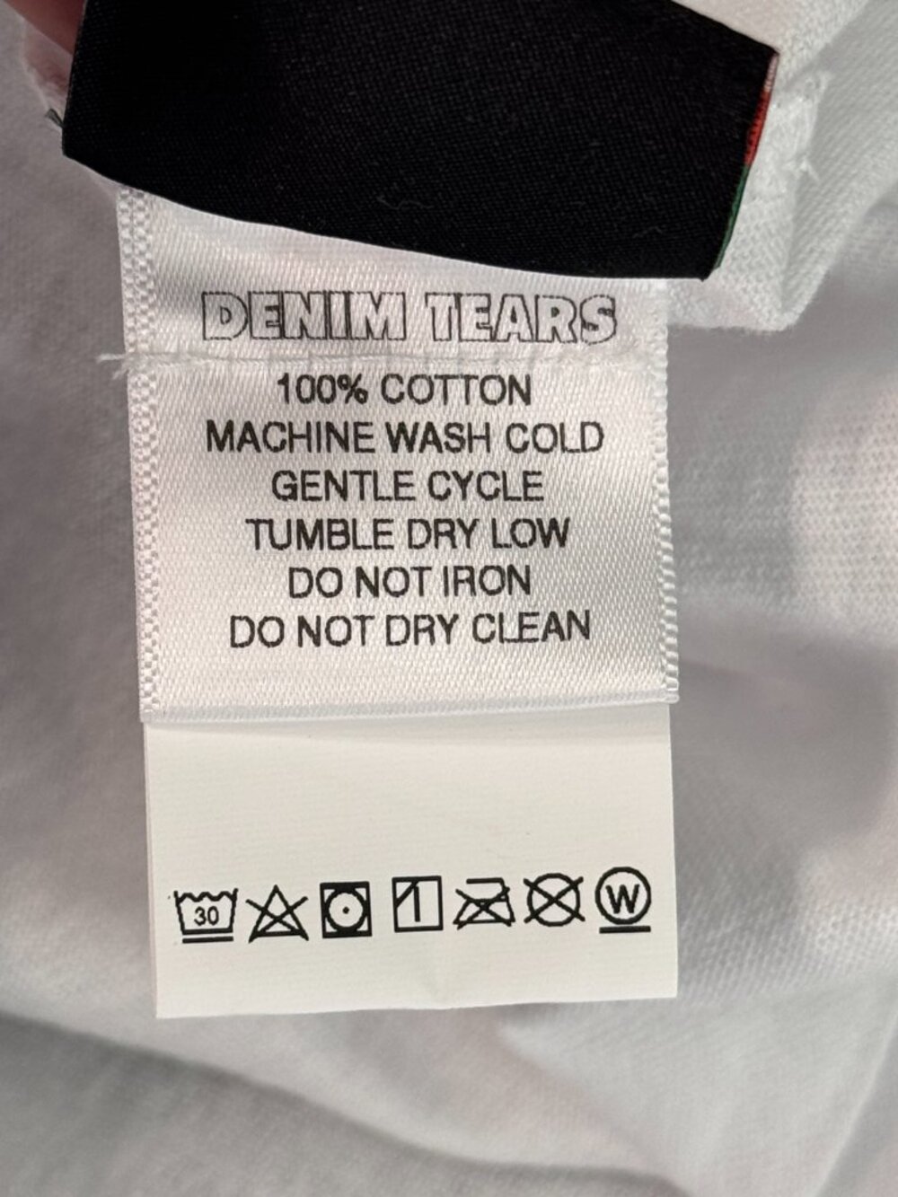 Denim Tears Shirt Mens XXL Polenta Is Fancy For Grits Graphic Tee Streetwear USA - Picture 5 of 13